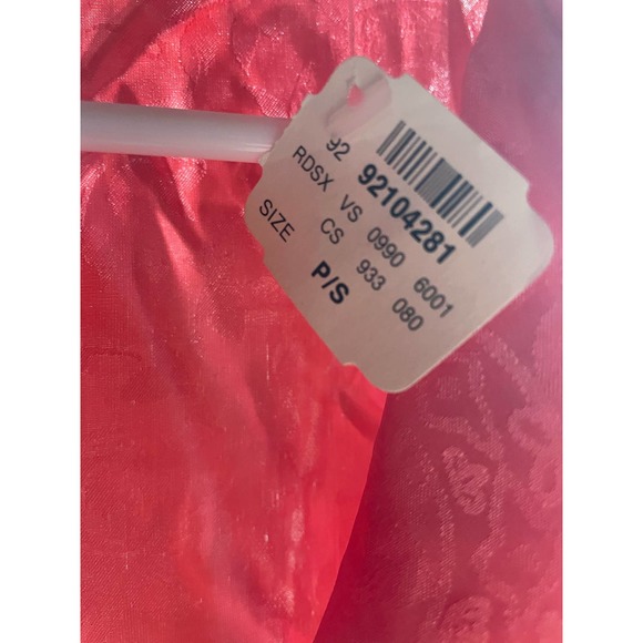 NWT gold label Victoria Secret pink/coral color satin full length robe SZ small - Picture 7 of 8